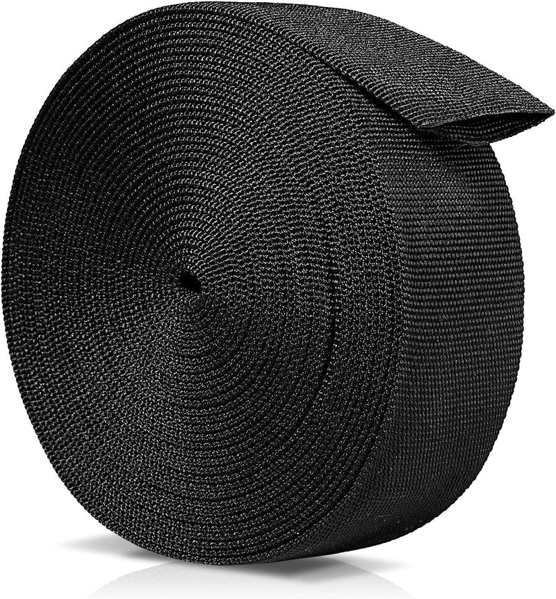Nylon Protective Hose Sleeve Sheath Cable Cover Welding Tig Torch Hydraulic Hose, 2.5" ID, 25 Feet Length, Black 2.5 Inch ID, 25 Feet Long