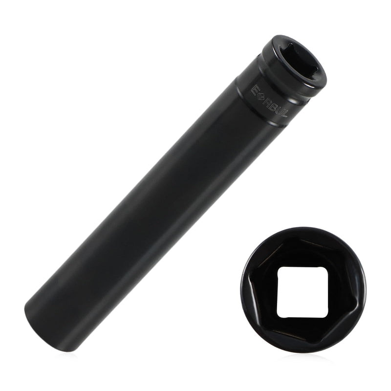 3/4" Socket Truck Cage Bolt Socket Tool Removal puller Tool Compatible with Truck Air Brakes with 800921 Cage Bolt, Extra Deep 3/4" Socket 1/2" Drive