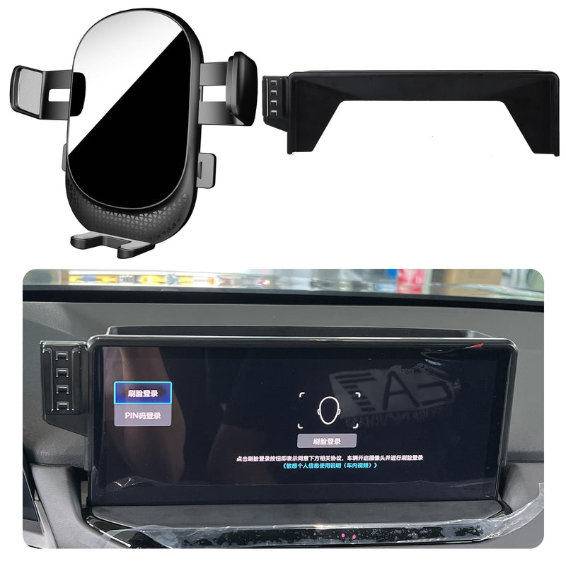 Car Phone Holder for Honda Accord Auto Accessories [ Works with 2023-2025 Accord Hybrid (12.3-inch Screen); not for SE/LX/EX (7-inch) ] [Auto Lock Hands Free Automobile Cell Phone Mount] For 2023-2025 Accord 12.3" Screen