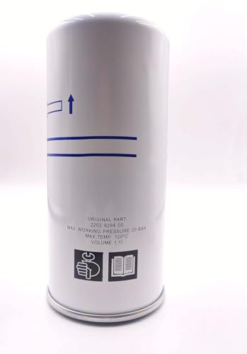 Air Oil Separator 2202929400 for Atlas Copco Air Compressor GA11FF GA11VSD GA7 GA7VSD GA15VSD,Replace# 2202929450 1630404600