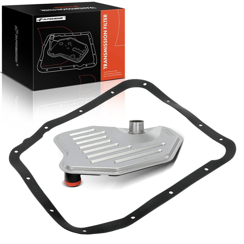 A-Premium 4R70W 4R75W 4R75E Transmission Filter with Pan Gasket, Compatible with Ford F-150, F-250, Expedition, Explorer, Mustang, E-150, E-250 Econoline, E-350 Super Duty & Lincoln Town Car & Mercury