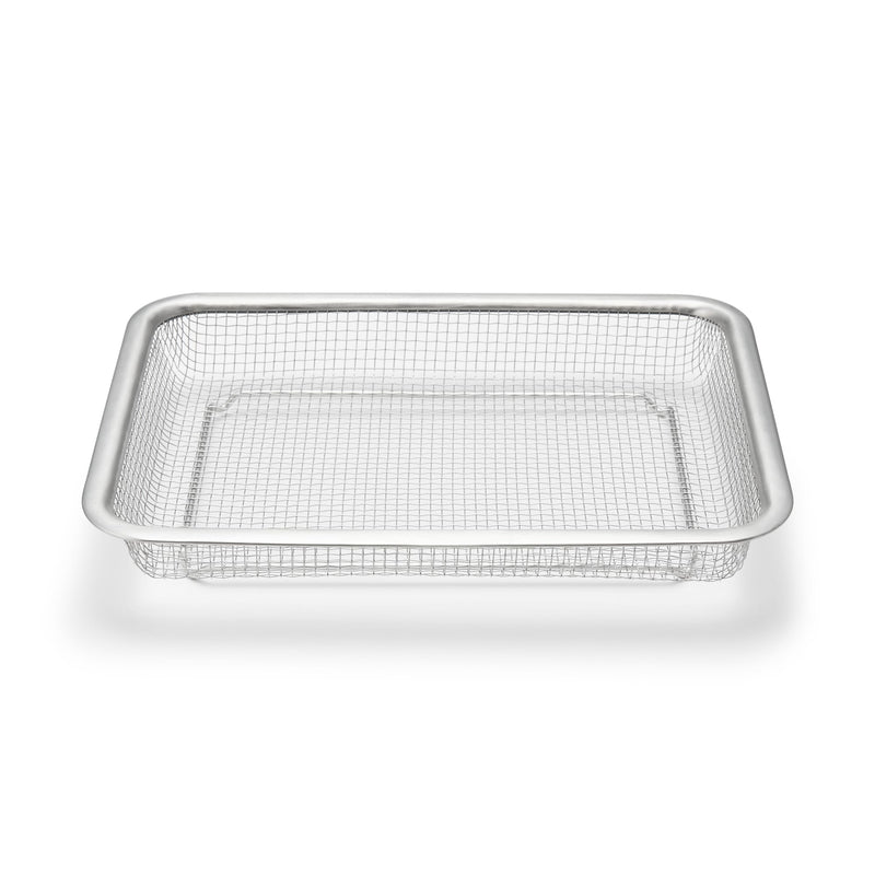 Stainless Steel Mesh Tray - Large 8.1" x 10.6" x 1.8"