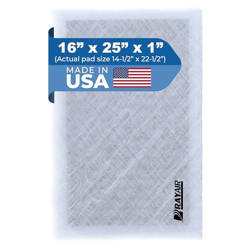 RAYAIR 16x25 Filter Pads Compatible with Dynamic
