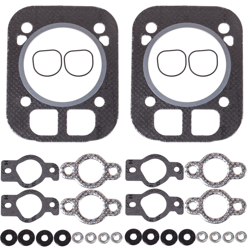 Cylinder Head Gasket Kit 2 Pack for Kohler 24-841-04S, 24 841 03S Kohler CH25 CH730 CH740 CH750 CV25 CV26 Engine Head Gasket
