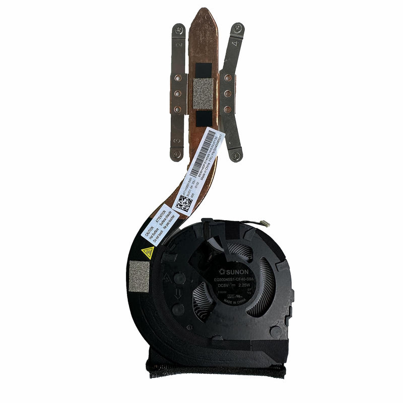 CPU Cooling Fan with Heatsink Replacement for Lenovo Thinkpad X1 Carbon Gen7 7TH (2019) X1 Carbon Gen8 8TH (2020) ThinkpadX1 Yoga Gen4 4TH (2019) ThinkpadX1 Yoga Gen5 5TH (2020) 01YU036