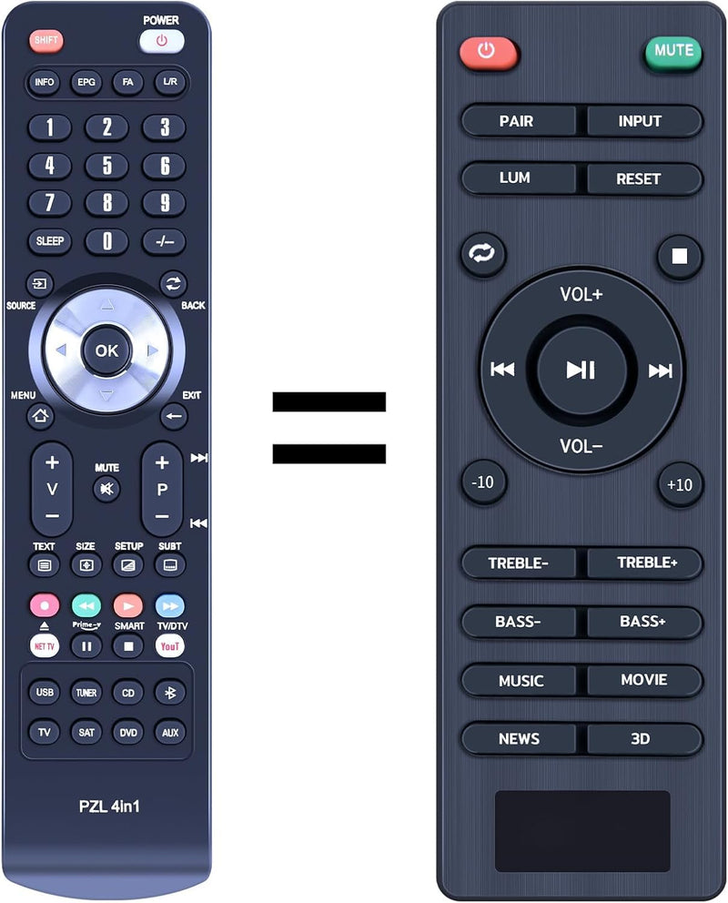 New Replace Remote Control Compatible with ABOX VIMA S4 2.1 FS22CS-2.1 FS21HS-L TV Sound Bar Soundbar Audio Speaker System Remote Control
