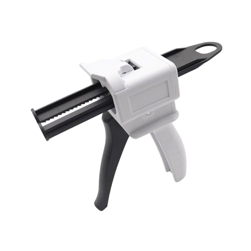 50ml Impression Material Gun 1:1/2:1 AB Impression Mixing Cartridge Dispensing Gun Epoxy Glue Dispenser composite gun