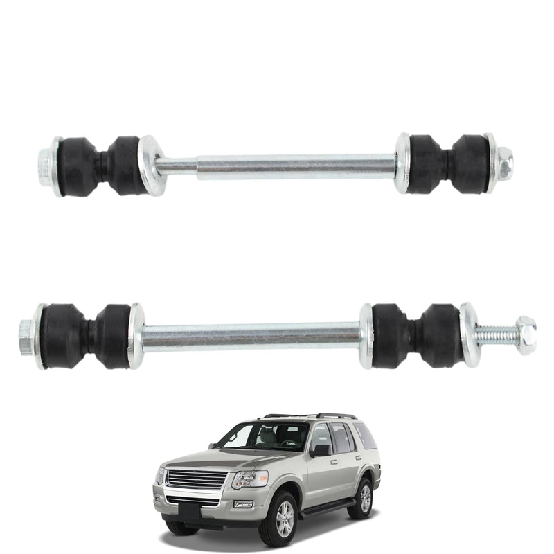 K7275 2 Pcs Front Stabilizer Sway Bar End Links Compatible With 1994-2011 Ford Explorer Sport Trac Mazda B2300 B2500 B3000 B4000 Dodge Ram 1500 2500 3500 Replaces 2L2Z5K483BA K7275