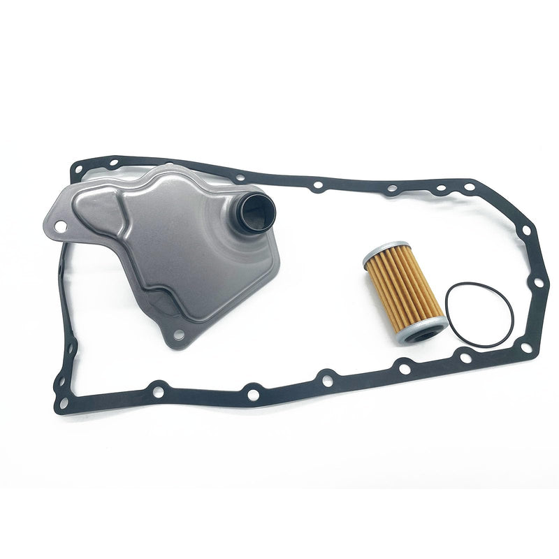 JF019E RE0F10J Transmission Filter Oil Pan Gasket Kit Compatible with Nissan 2012-2021 Altima Juke Maxima Murano Pathfinder Quest Rogue Sport 1.6L 2.0L 2.5L 3.5L 3.5L Replaces 31728-29X0D 31726-3JX0A