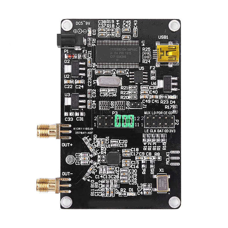 35M-4.4GHz RF Source Generator Source Frequency Synthesizer ADF4351 Source Development Board RF Frequency Synthesizer Microcontroller Module