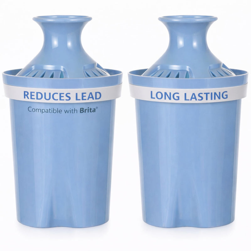 Long Lasting Water Filters Compatible Brita Filter Replacement - Reduces Lead, 12 Month Supply - Compatible with Brita Elite Water Filter Long Lasting & Advanced Lead Removal