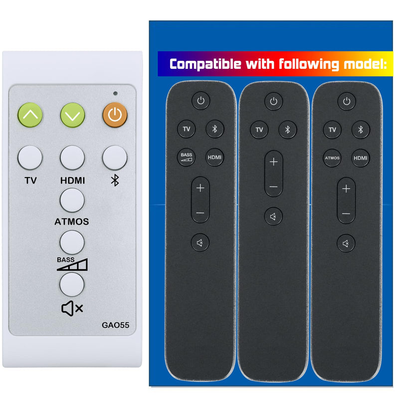 Replacement Remote Control for JBL Soundbar BAR 2.1 DEEP BASS (MK2) 2.1 channeI
