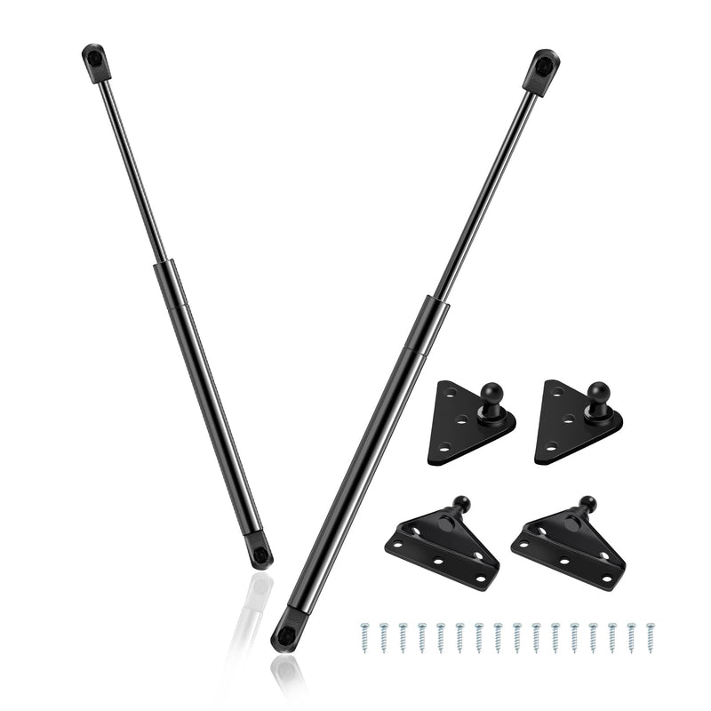 Qty (2) SPD-GSNI-5300-20 C16-08568 20in 20lb/89N Universal Gas Strut Spring with Mounting Brackets- Shock Lift Support for RV Entry Door, Motorhome Door, RV Bed, Boat Hatch Lid, Camper Shell GSNI-5300-20
