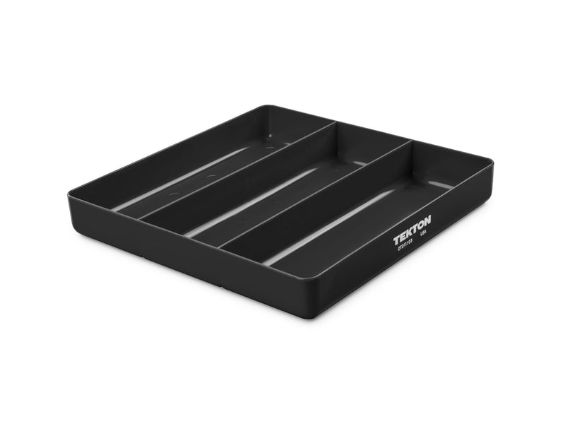 TEKTON 3-Compartment Organizer Tray (Black) | OTD11103 | Made in USA Black