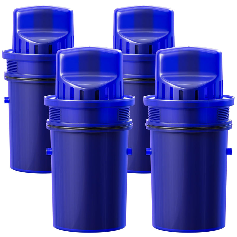 CRF950Z Water Filter Replacement for All PUR Plus Pitcher and Dispenser | Fit for PPF951K, PPF900Z, PPT700W, CR-1100C, Effectively Reducing Lead, Chromium, 4 Pack, By DESENRUIS