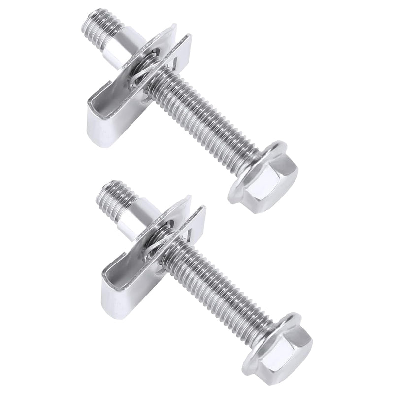 Fuel Tank Strap Bolts, 304 Stainless Steel Tank Strap Hardware Kit Compatible with Chevy Silverado Tahoe Suburban Avalanche Colorado, Replace 55157,GM 11516770 11519894 15743078 (2pcs)