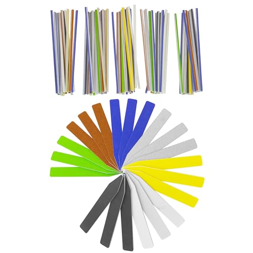 Keystone Sanding Twigs or Sticks Ideal for Woodworking Hobby Arts Crafts Models Mixed Grits and Lengths Cushioned Abrasive (121 Piece Detail Sanding Kit) 121 Piece Detail Sanding Kit