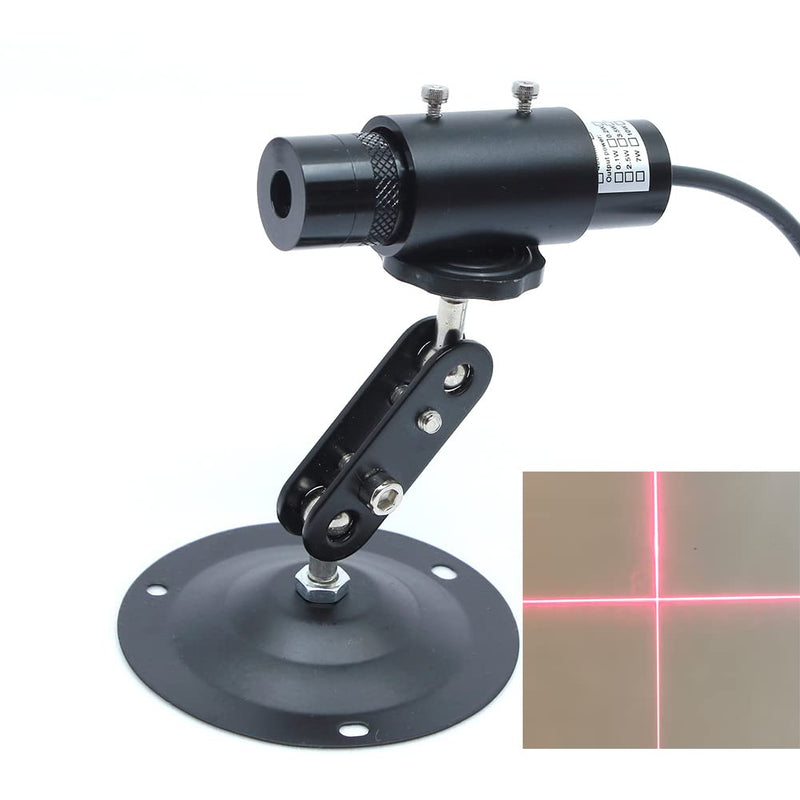 650nm Adjustable Red Cross Line Module for Positioning Crosshair Alignment Locator