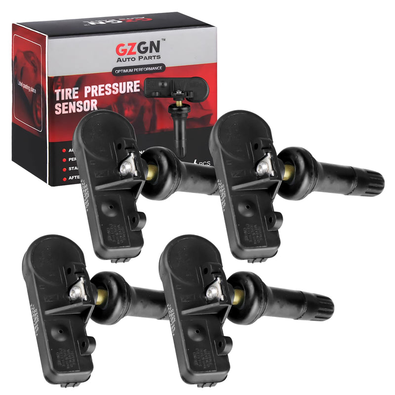 Pre-Programmed TPMS Sensor 13586335 GM 315Mhz Tire Pressure Monitoring Sensor Compatible with Chevy Silverado GMC Cadillac Buick Pontiac Saturn Hummber Saab OE#13598771 13598772 13581558 4 Pack