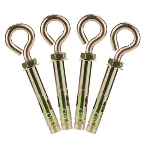 Concrete Eye Bolt Anchor,9/16" x 5-1/2" eyebolts Anchor for Brick 9/16" x 5-1/2"