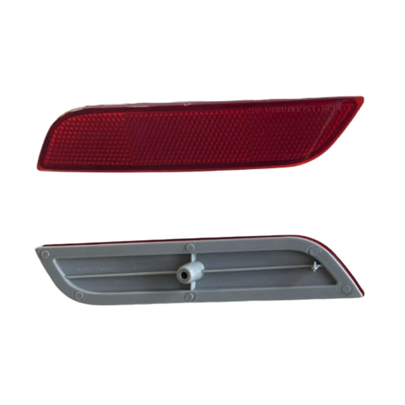 1Pair Car Rear Bumper Marker Lamps Bumper Reflectors for Toyota Sequoia 2001-2004