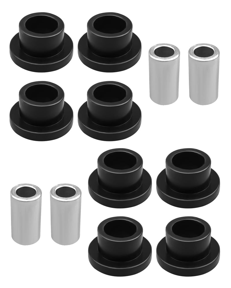 Rear Shock Bushing Sleeve Fit for Polaris ATV UTV 400 425 500 570 700 800 900 1000 Diesel ETX EV TM Absorber Bushings Bearings Kit Rear Shock Bushing Sleeve Kit