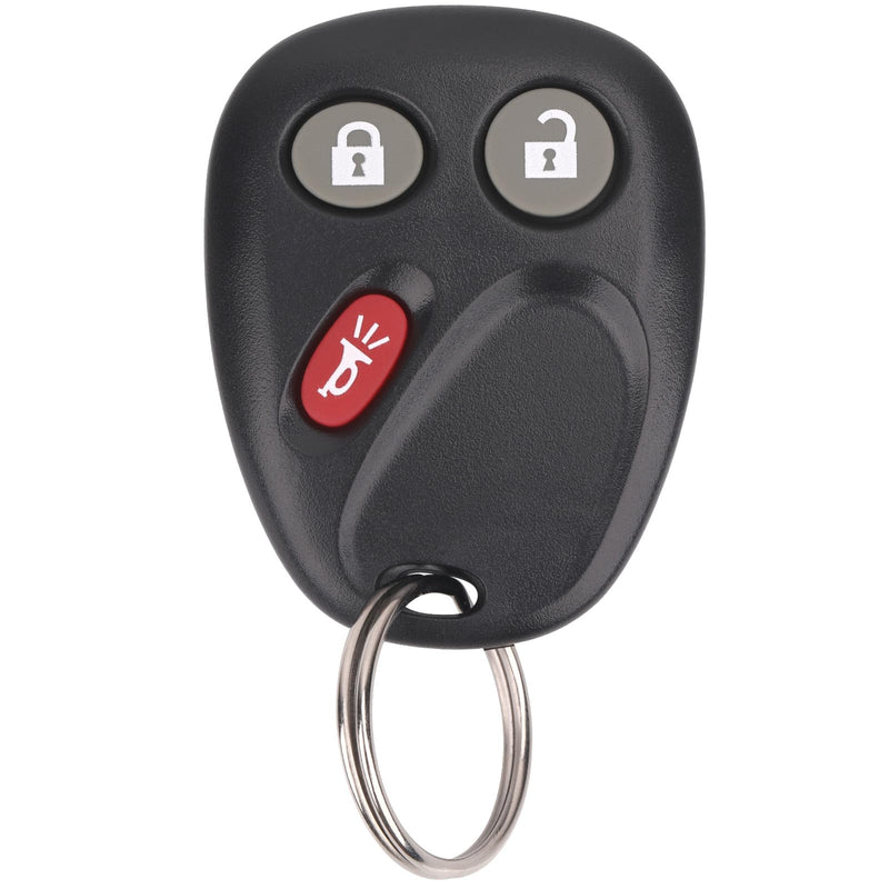 Key Fob Replacement for 2003-2006 Chevy Silverado Suburban Avalanche Tahoe SSR Equinox/ 03-06 Gmc Sierra Yukon XL/ 03-06 Hummer H2/ 04-07 Saturn Vue/ 03-06 Escalade Car Keyless, LHJ011, 3 Btn