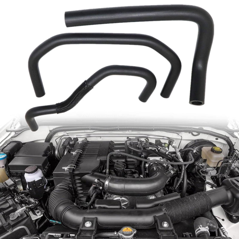 Breather Hoses Kit fit for Nissan NV1500 2500 2016-2020 Pathfinder 2005-2012 Frontier 2009-2019 Xterra 2005-2015 4.0L # 11823-EA20A 11826-ZL80B 11826-EA200 Engine Blowby Hose Valve Hose