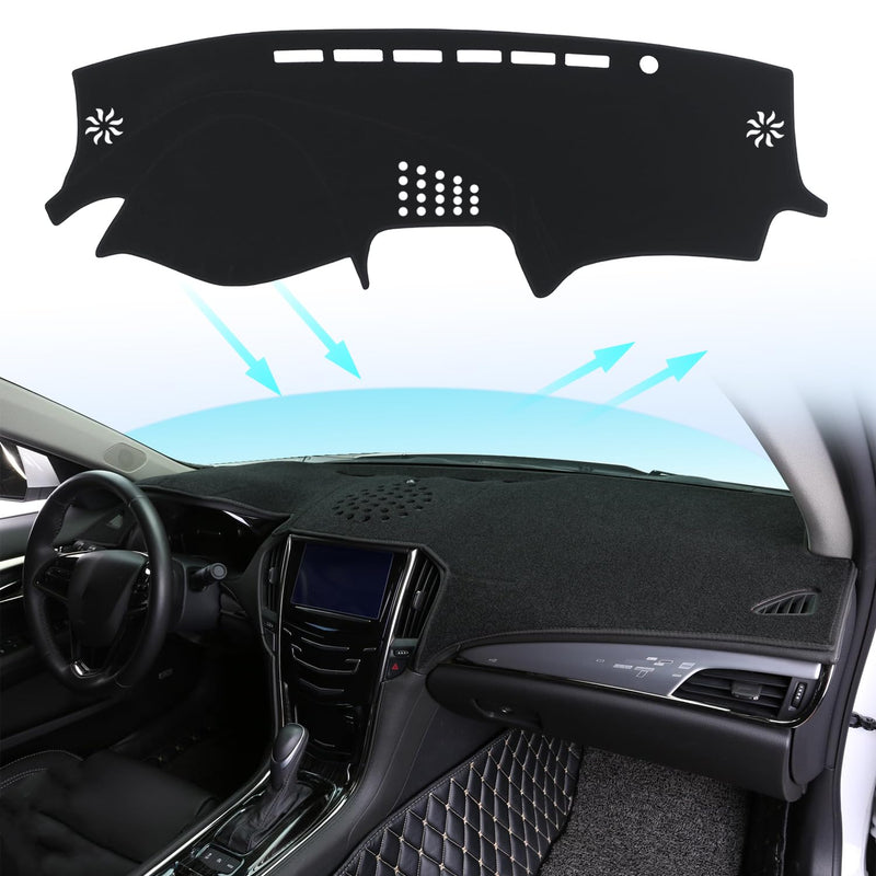 Car Dashboard Cover Dash Cover Mat Compatible with Acura TL 2004 2005 2006 2007 2008 Interior Car Dash Mat Dashboard Accessories for 04-08 Honda Acura Acura TL 2004-2008 Black