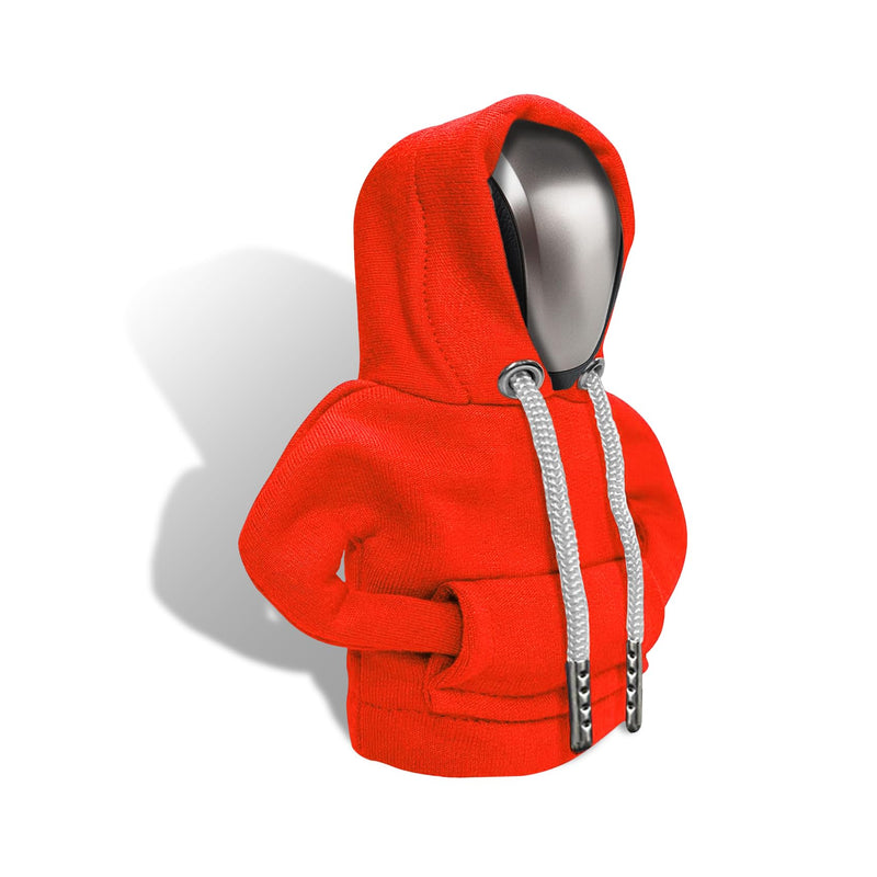 Gear Shift Hoodie, Gear Shift Cover, Fashionable Hoodie Automotive Gear Shift Knob Protector, Car Accessories Mini Sweater Gear Shift Knob Cover Universal for Car Gear Shift Levers (Orange) Orange