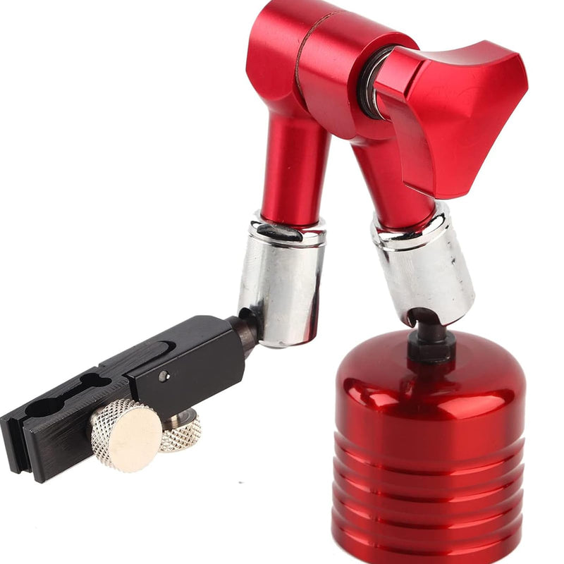 Magnetic Base Indicator Holder 50kg Pull Dial Indicator Holder | Red Magnetic Indicator Base, Universal Magnetic Base Stand, Mini Magnetic Base Indicator Hold