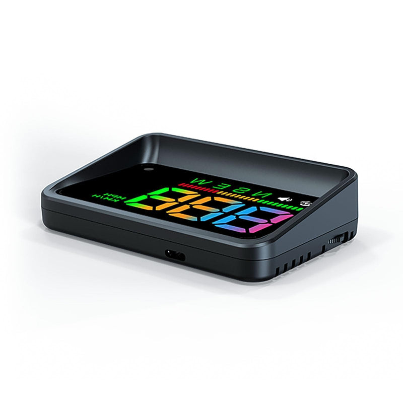Heads Up Display for Cars, Car HUD H4, GPS Speedometer, First Colorful, Large Font Digital Speedometer GPS with Speed, Compass, Automatic Sensing, Speeding Alarm, Suitable for All Cars.