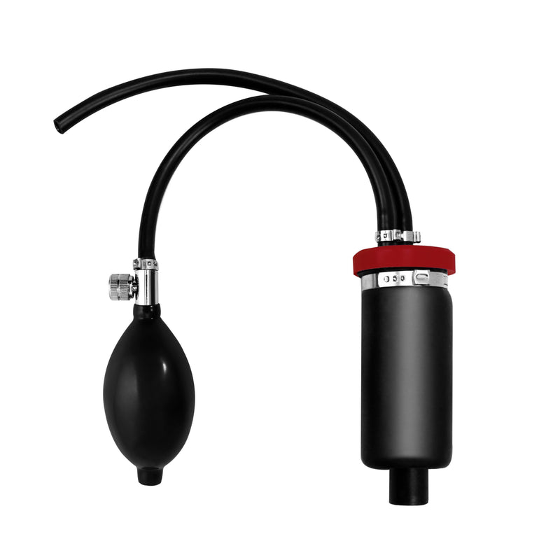 Universal Easy Intake Adapter, Automotive Smoke Machine Inflatable Bladder, for 12V Vehicle Pipes Fuel Leakage Detector Diagnostic Tester, Vehicle Fuel Leakage Detector Diagnostic