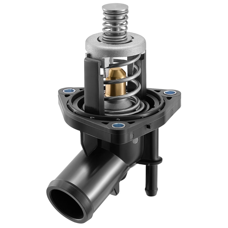 BDFHYK 902-2090 Engine Coolant Thermostat Housing Assembly Compatible with Cadillac Chevy GMC Escalade ESV Silverado Suburban Tahoe Sierra Yukon 4.3L 5.3L 6.2L Replace 12674639 815-207