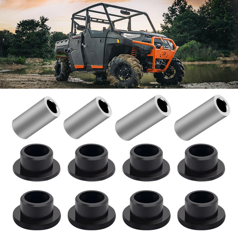 JERBOR 8 PCS Shock Absorber Bushings Sleeve Kit for Polaris Ranger XP 500 570 700 800 900 1000 Automobile Replacement Repair Parts