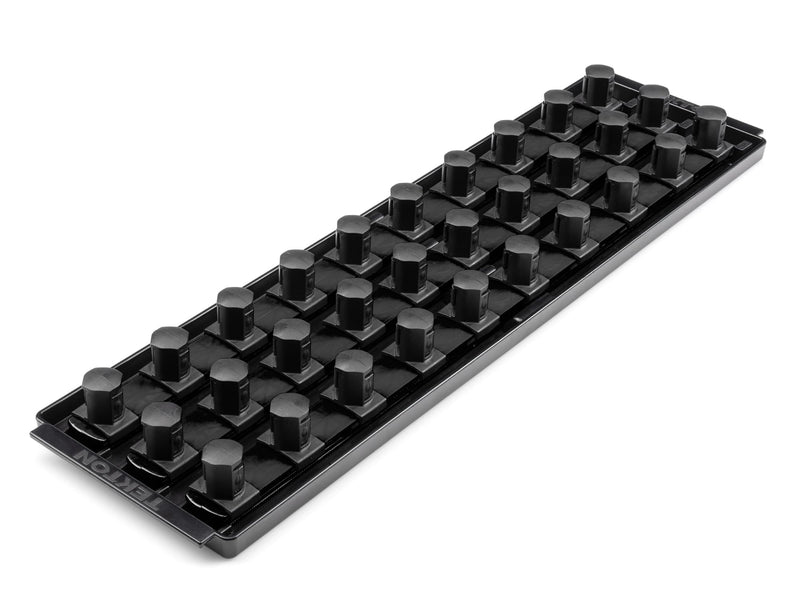 TEKTON 3/4 Inch Drive 3-Rail Socket Organizer Set, Black (30-Tool) | OST37230 | Made in USA (30-Tool)