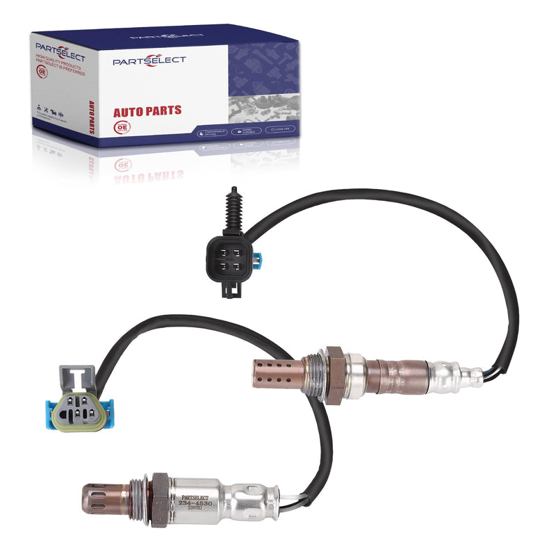  [AUSTRALIA] - Set of 2 Oxygen O2 Sensor Upstream & Downstream 234-4242 234-4530 Compatible with 2008-2010 Chevy Malibu, 2011-2014 Chevy Equinox, 2010-2014 GMC Terrain, 2008-2010 Saturn Vue | Sky L4 2.4L