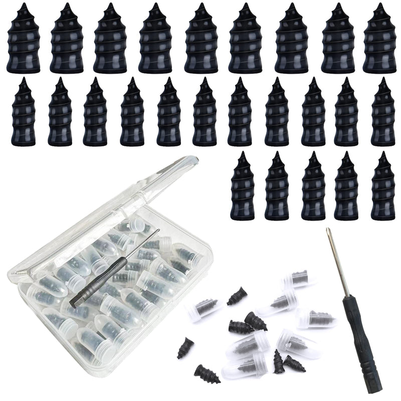 40 PCS Tire Repair Rubber Nail, Tire Repair Rubber Screws, Tire Fast Self-Service Tool, Suitable for Car, Motorcycle, Jeep, Electromobile Tire Puncture Repair