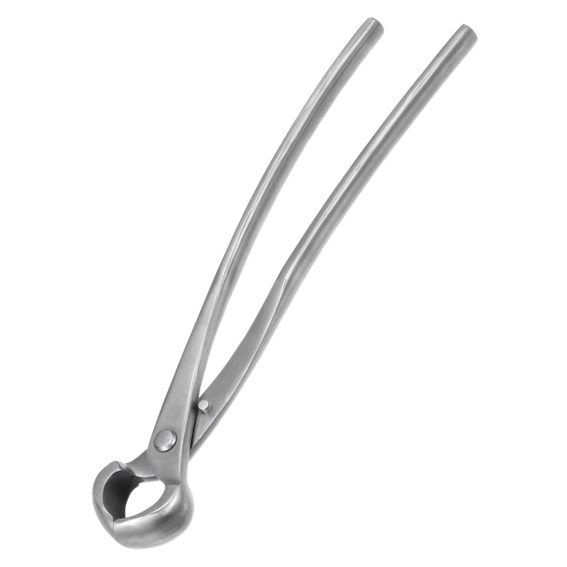 Bonsai Tool - 11 Inch Stainless Steel Knob Cutter, Bonsai Tree Plants Modeling Tools, Applying to Gardening Pruning Knobs/Tumors (280mm, Silver) 11"