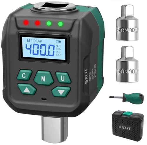 1/2" Digital Torque Wrench Adapter 8.8-295 ft-lb (12-400 Nm)