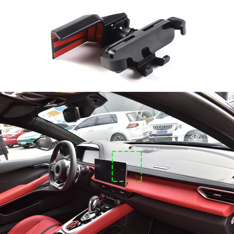 Car Phone Holder Compatible with Lotus Emira l4 V6 GT GT4 Coupe 2021-2024,Center Console Navigation Screen Dashboard Clip Cell Phone Cradles Car Phone Mount Accessories (Type B) Type B