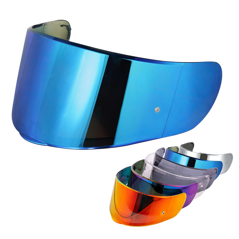 Helmet Visor Shield For SEDICI Strada II and For Strada 3 Motorcycle Helmets visor For FT2 VECTOR Helmets (Chrome Blue) Chrome Blue