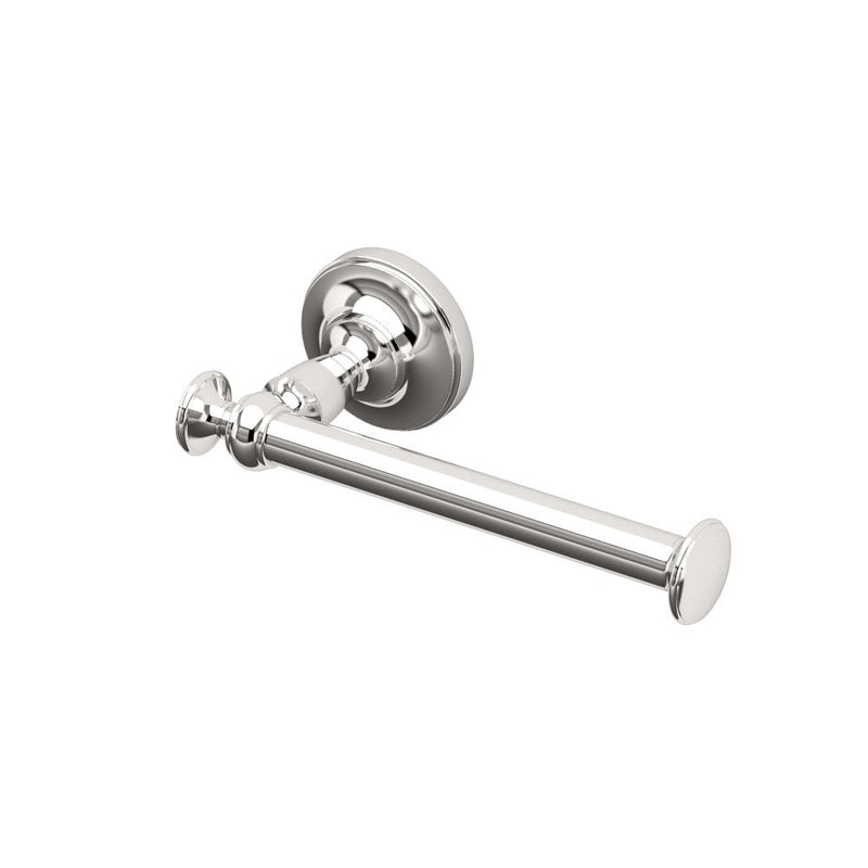 Gatco 4123AZ Tavern Tissue Holder, Polished Nickel/Wall Mounted Euro Style Toilet Tissue Holder, 7.13" W