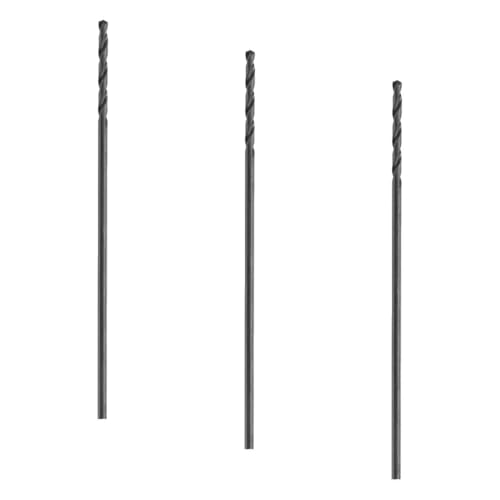 BOSCH BL2747 1-Piece 5/16 in. x 12 in. Extra Length Aircraft Black Oxide Drill Bit for Applications in Light-Gauge Metal, Wood, Plastic (Pack of 3) 5/16 in (Pack of 3)