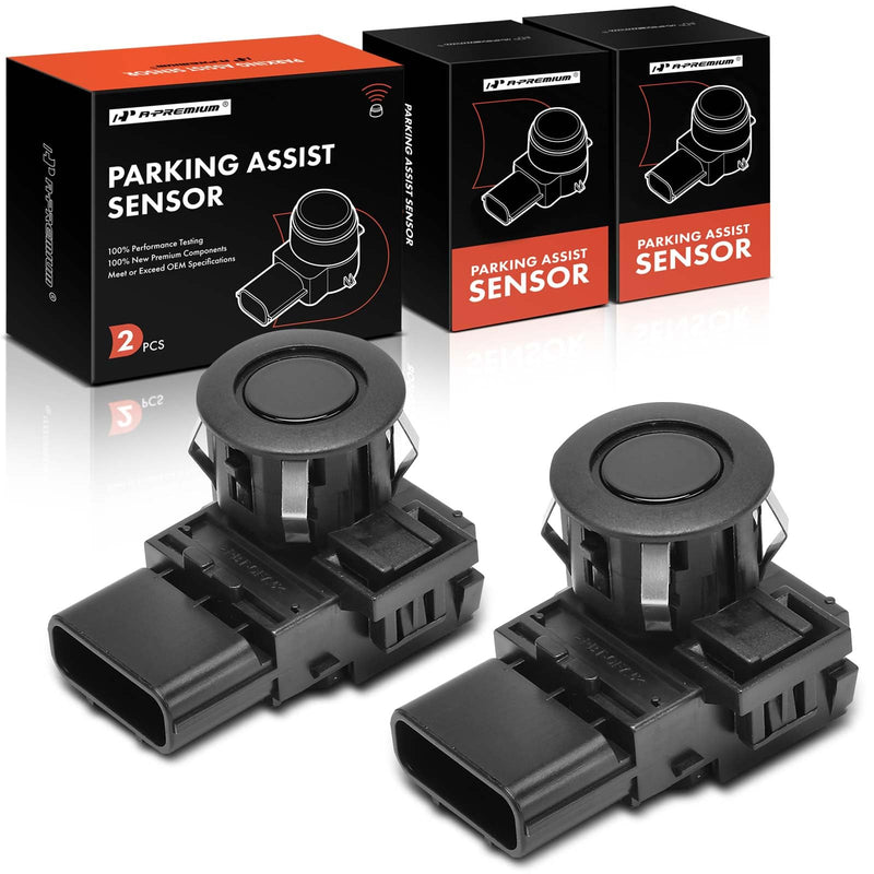 A-Premium 2-PC Reverse Backup Parking Assist Sensor Compatible with Select Honda Models - Pilot 2012-2015, Odyssey 2011-2017, Replace# 39680TK8A11