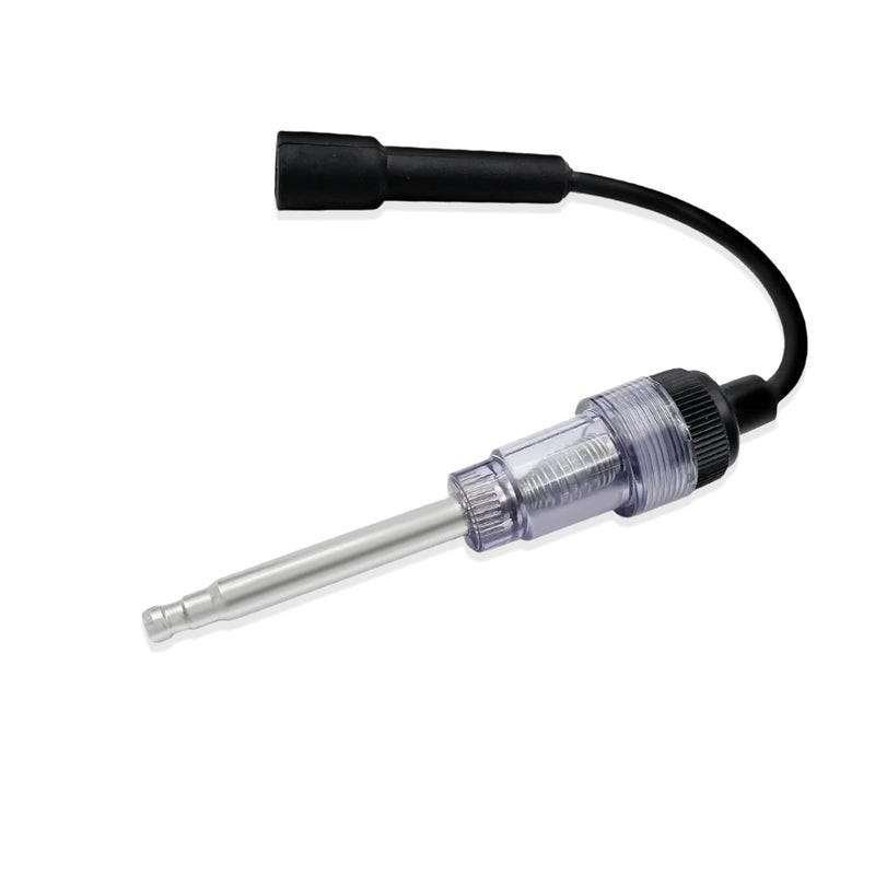 lnline Spark Plug Tester, Plug-in Engine Ignition Tester, Engine Verification-Armature Diagnostic Test Tool for Automobile, Motorcycle, Lawn Mower, Internal and External Engines 1PCS