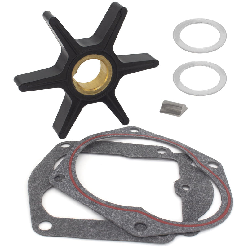 8508910 Water Pump Impeller Service Kit for Mercury Marine Force 25 30 40 50 HP Outboard Motor Replacement 47-8508910 47-850893 47-8M0027792 Sierra 18-3057 with Key and Gasket 25-50 HP