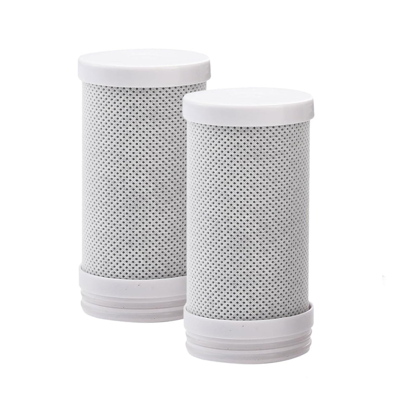 2 Pack Faucet Mount Water Filter Replacement for VICTEUT®, AQUSOFT®, BLINGARTY®, HOMELODY®, KZU®，Reduces Lead, Chlorine, Heavy Metals, Filters 70 Contaminants, Purifies 780 Gallons of Water 2 Pack