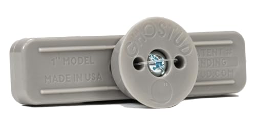 1" GHOSTUD - Heavy Duty Plastic Drywall Anchor Kit - 2 Pack 1"