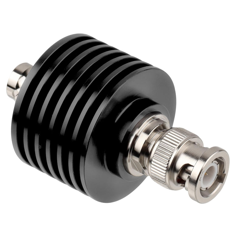 XRDS -RF BNC Male to BNC Female Coaxial RF Attenuator 10W 15dB, 50 Ohm Attenuator, 10W BNC Male to Female Connector, High-Power RF Coaxial Attenuator for Signal Reduction, Testing & Telecommunications